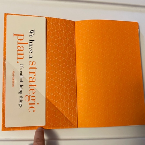 SmartLife PUSH Journal Charlene Johnson Orange New and Unused - Picture 5 of 8